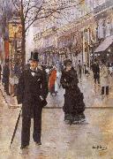 Beraud, Jean On the Boulevard china oil painting reproduction